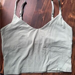 Lululemon Athletica Align Tank light Green Minimalist Crop Top